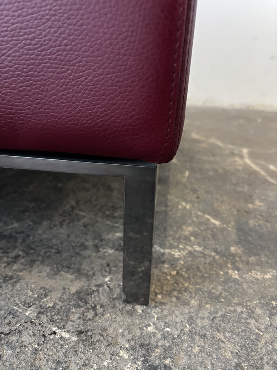 Image 1 of Brühl Alba designer sofa couch, leather, top condition!