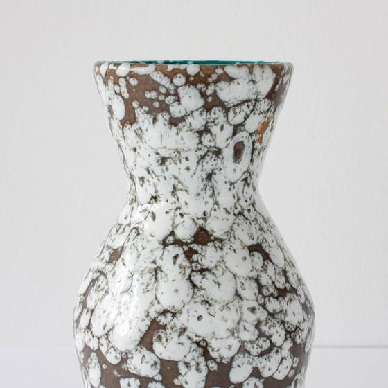Image 1 of Scheurich Vase 523-18 Ceramic Fat Lava, 1960's