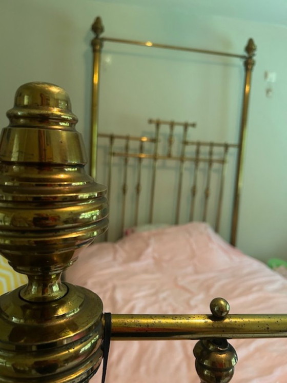 Image 1 of Letto in ottone antico