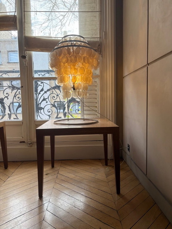 Image 1 of 2 Parelmoeren Lampen 75 cm – Vintage Design / Decor