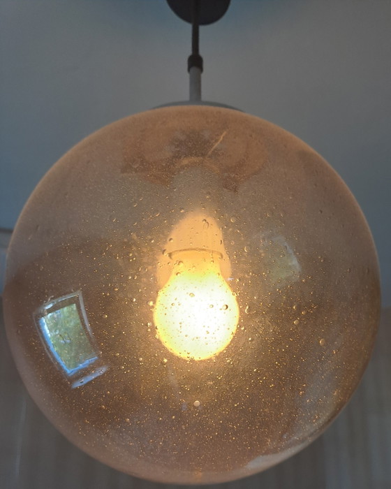 Limburg Globe Lamp Pendant Light Smoked Glass – Glashütte Limburg, Pendant lamps, Metal (photo 3 of 11)