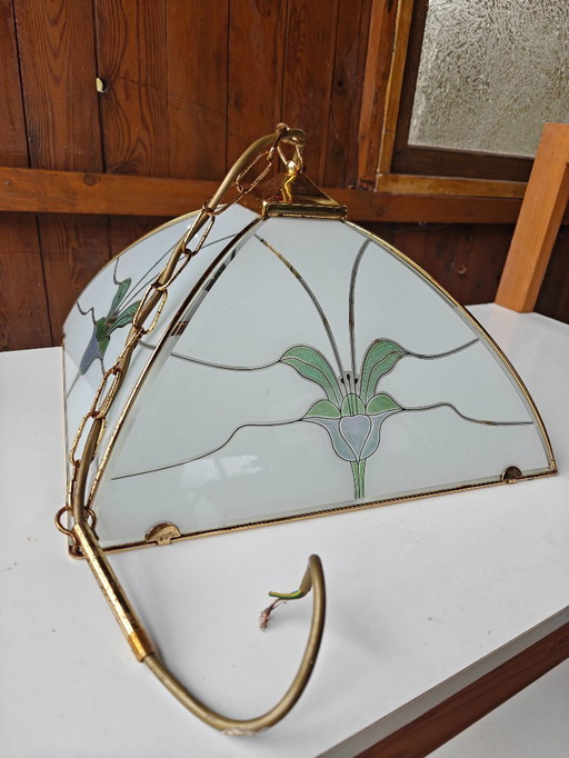 Retro glass lampshade