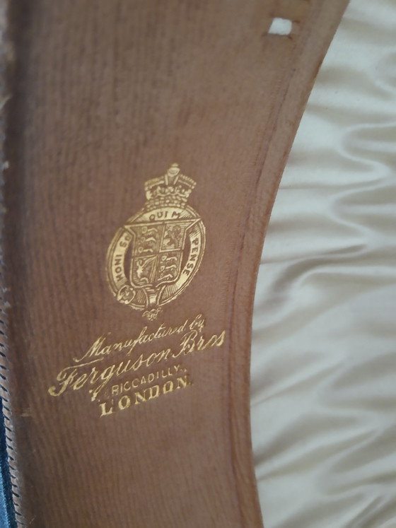 Image 1 of Antieke op maat gemaakte bolhoed van Ferguson Bros Piccadilly London, begin 1900