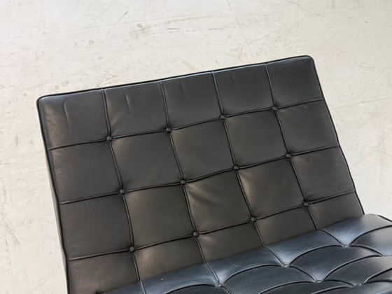 Image 1 of Knoll International Barcelona Stoel Lederen Design Fauteuil