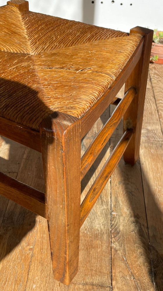 Image 1 of TABOURET Paille Ancien Esprit CAMPAGNE