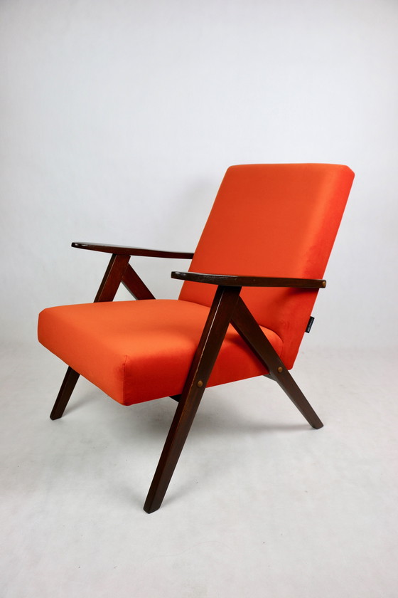 Image 1 of Vintage Orange Var B-310 Armchair, 1970S - Set Of 2 Armchairs