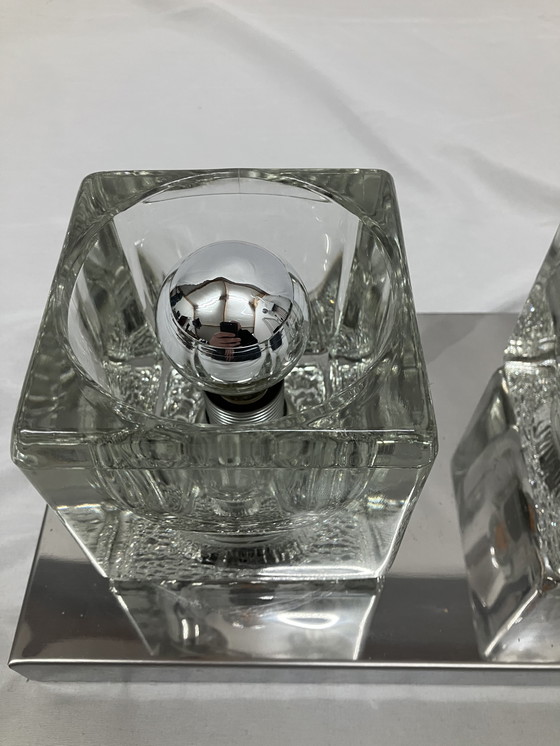 Image 1 of Applique ou plafonnier « Ice Cube » de Peill & Putzler, années 1970