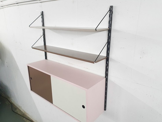 Image 1 of Tjerk Reijenga voor Pilastro wandmeubel, Nederland 1950's