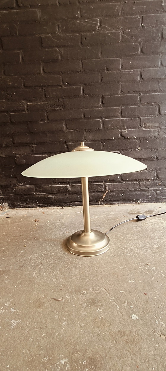 Image 1 of Lampe de table Giso (?) Gispen de style Bauhaus des années 1960