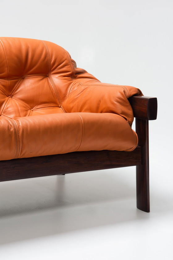 Image 1 of Brutalist 3 Seat Sofa - 'Mp-41' - Percival - Lafer