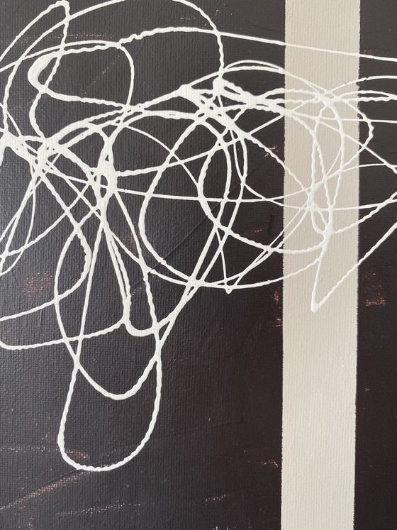 Image 1 of “Chaos Called Life” - Diptych 21x30 (A4) including frame