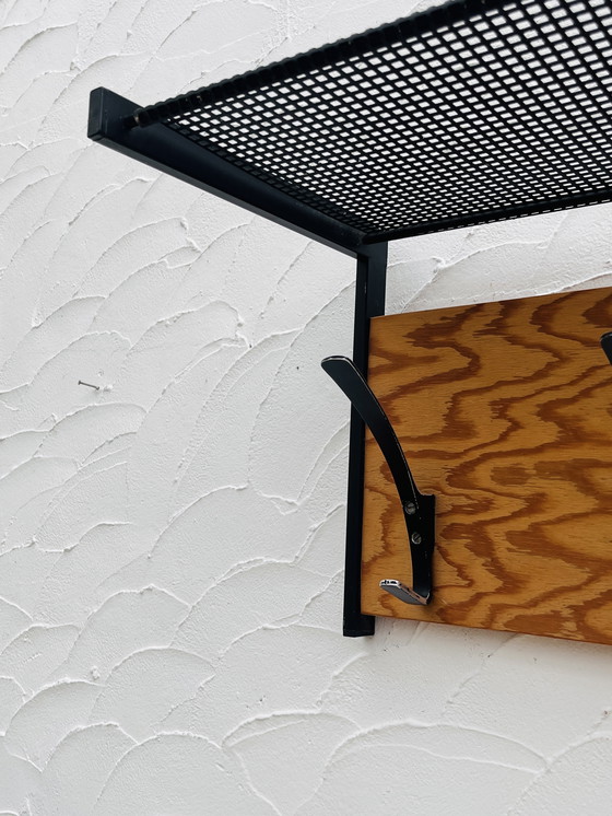 Image 1 of Porte-manteau et chapeau vintage 