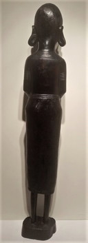Escultura muy grande de ébano
