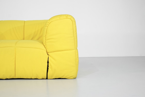 Image 1 of Strips" yellow sofa by Cini Boeri for Arflex, Italy 1968.