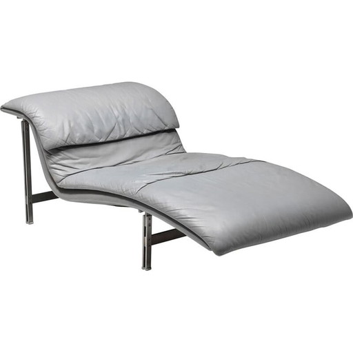 Chaise longue Saporiti vintage de Giovanni Offredi, 1974