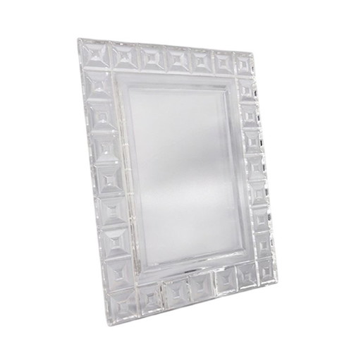 1960s Mid-Century Modern Rosenthal Heavy Crystal Picture Frame