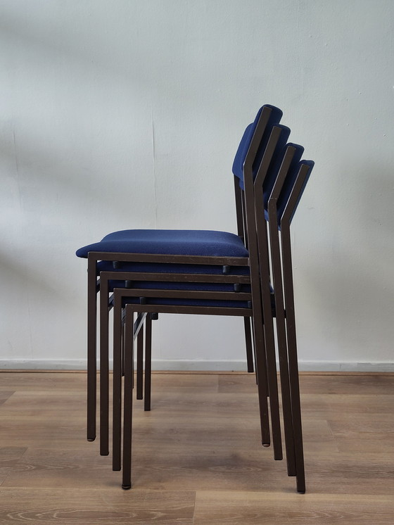 Image 1 of 4x dining chair Gijs van der Sluis 1970s