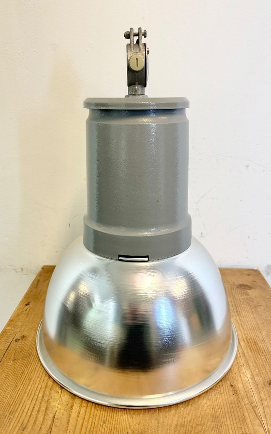 Image 1 of Industrial Italian Aluminium Pendant Lamp from Fael Luce, 1970s