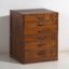 Small antique Japanese file cabinet - Showa Period (c. ) #2 – Filing cabinets, Metal (photo 7 of 40)