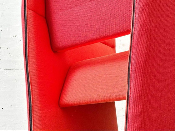 Image 1 of Fauteuil Cup rouge d'Eric Degenhardt pour Richard Lampert