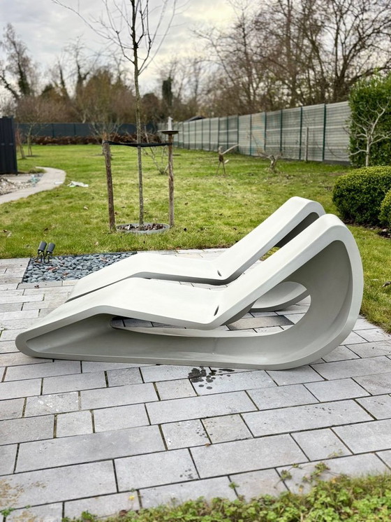 Image 1 of 2x buitenfauteuils 'Qui est Paul' 