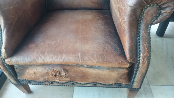 Image 1 of Set di 2 poltrone e sedili da club antichi