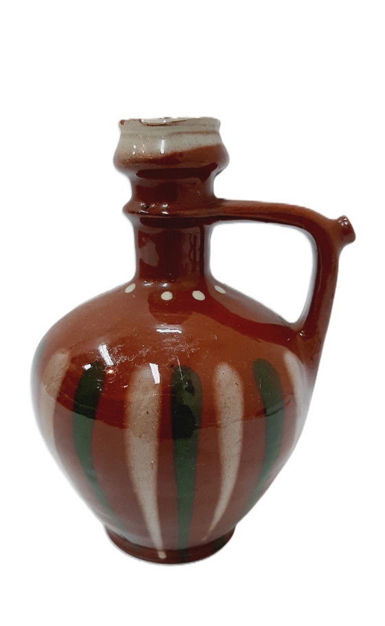Image 1 of Brocca in ceramica vintage fatta a mano