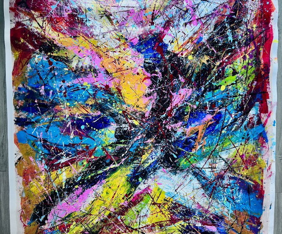 Image 1 of Acrilico su tela Jovan Srijemac Coralli spezzati