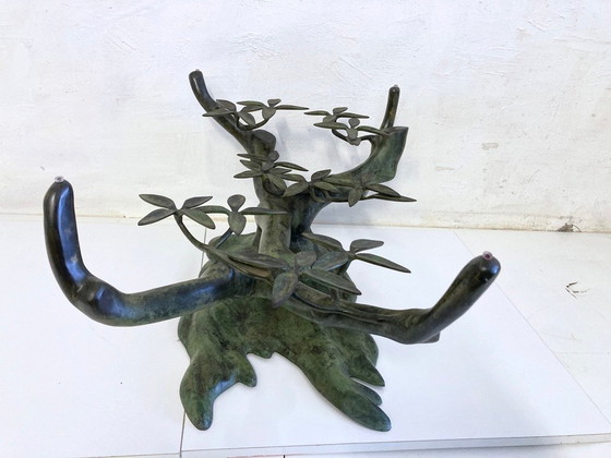 Image 1 of Hollywood Regency Bonsai Coffee Table, Design Willy Daro, 70s/80s Design