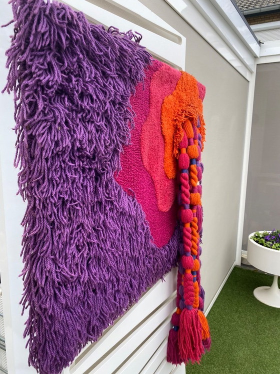 Image 1 of Wollteppich aus dem Weltraumzeitalter