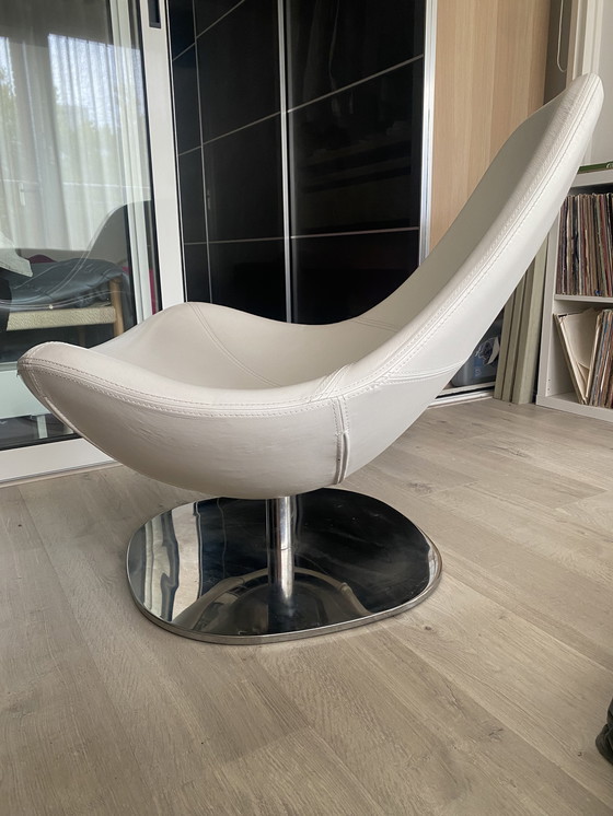 Image 1 of Leren IKEA draai-fauteuil 