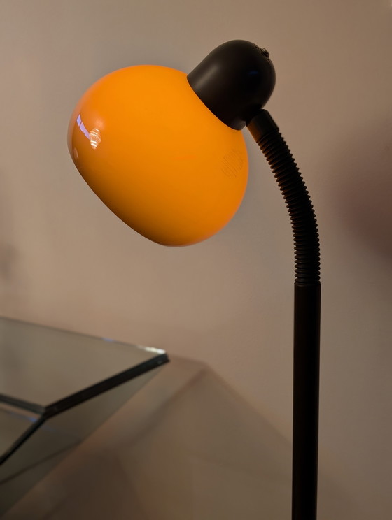 Image 1 of Lampada da terra a forma di fungo in stile Mid-Century Modern Space Age di Hala Zeist, colore marrone.