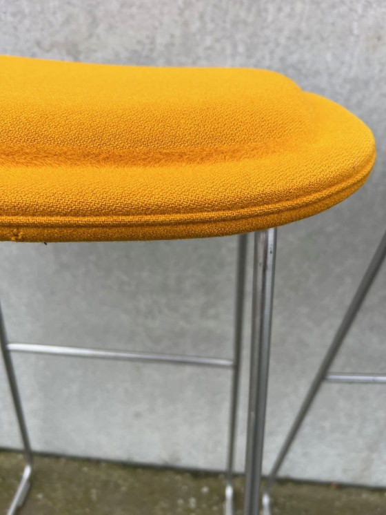 Image 1 of 4x Cappellini Hi Pad Stool Yellow