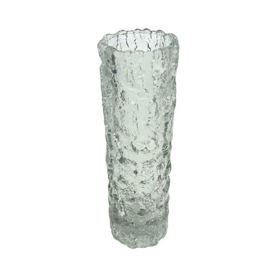 Image 1 of ARKTIS Georgshütte vase – Ice Bark Glass, Germany 1970s.