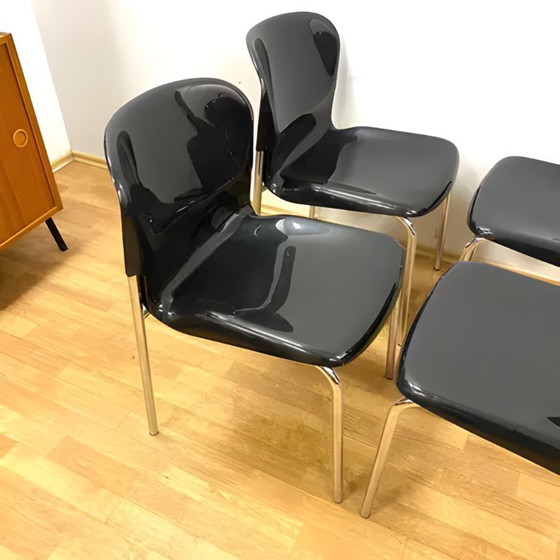 Image 1 of Retro stoel Drabert SM400K, West-Duitsland, jaren 80, set van 4