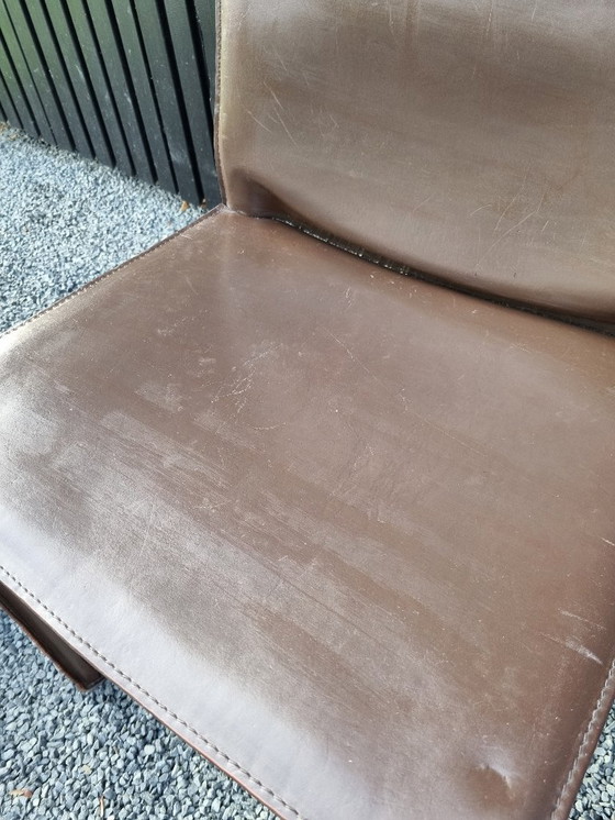 Image 1 of 4 sedie Cassina marrone scuro