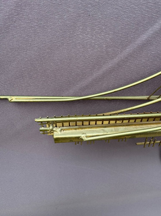 Scultura da parete Curtis Jere Brooklyn Bridge – Decorazioni murali, Metallo, Ottone (photo 7 of 27)