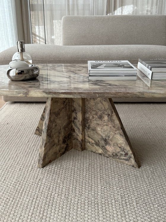 Image 1 of Vintage marble coffee table, Italy 1970
