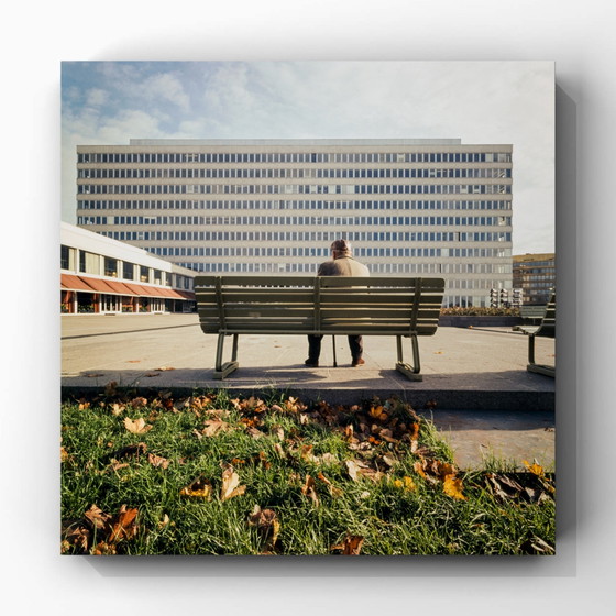 1x Man an the modernist, 1965 Scandinavian design fine art – Photography, Paper (photo 2 of 5)