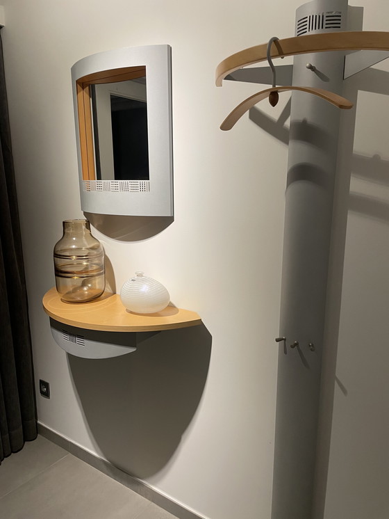 Image 1 of Coat rack, hanging cabinet (drawer) and mirror