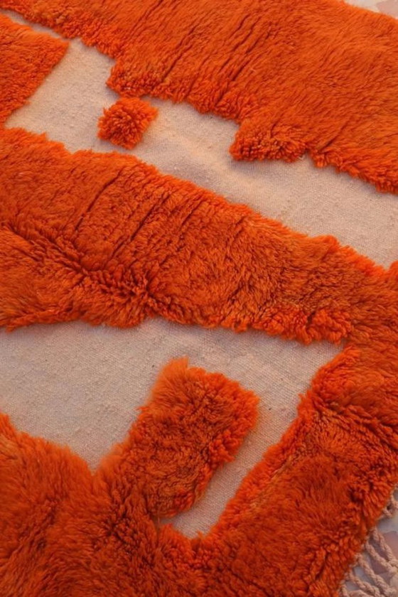 Alfombra bereber de 300x200 cm, hecha a mano en lana natural. – Wool (photo 6 of 7)