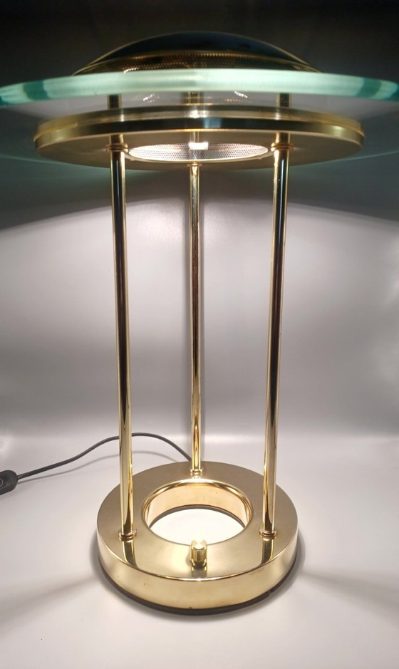 Image 1 of Lampe de bureau "saturne" par Robert Sonneman 