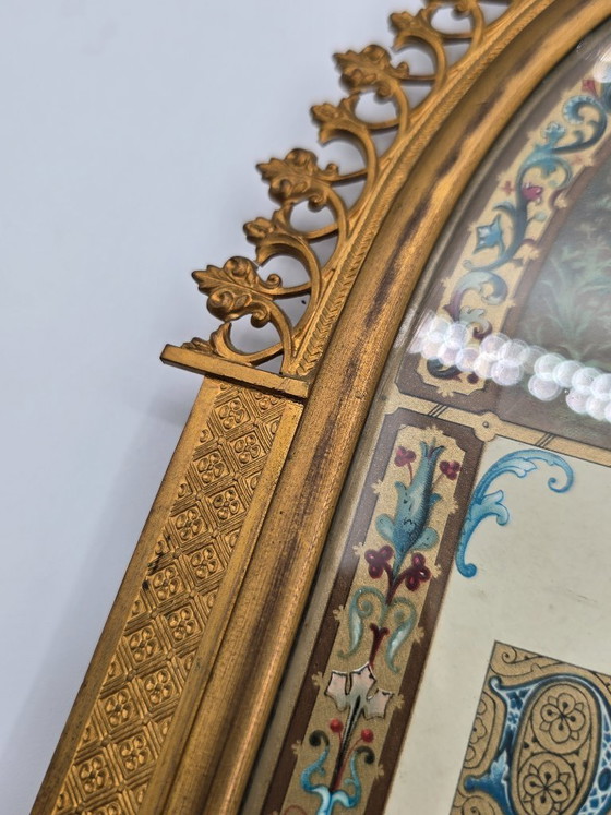 Image 1 of Altar Canon (Altar Cards (Tabellae Lavabo) 19th Century