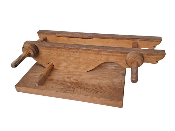 Image 1 of Soporte para jamón de madera maciza – Artesanía tradicional