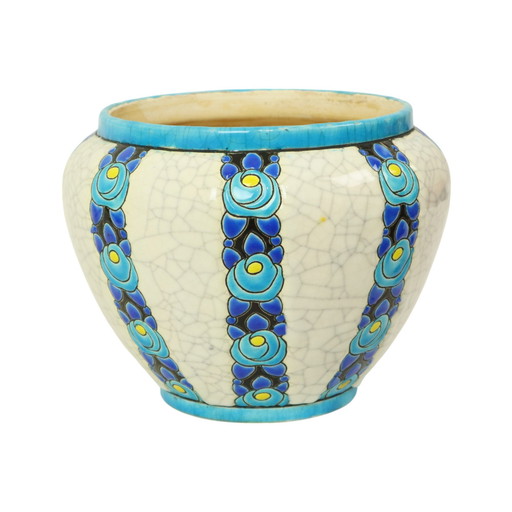 Pot de fleurs Vase Charles Catteau Boch