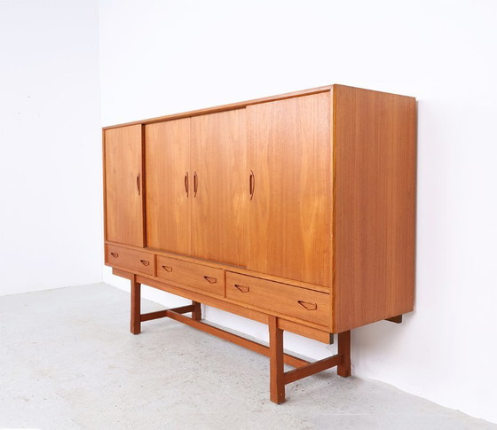 Image 1 of Vintage Highboard Met Bar, 1960s