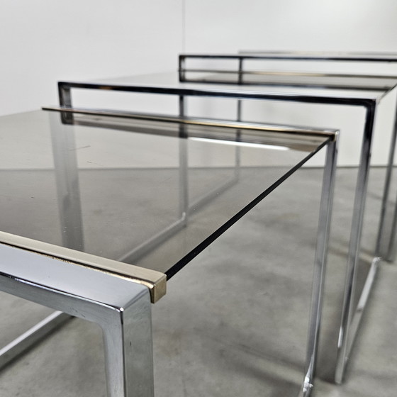 Image 1 of Tables d'appoint vintage en or 23k