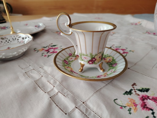 Weimar porcelain mocha cup collector's cup