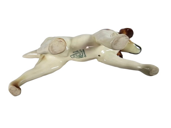 Image 1 of Cortenhof - Cocker Spaniel - statuetta - ceramica - Prodotto in Germania - terzo quarto del XX secolo