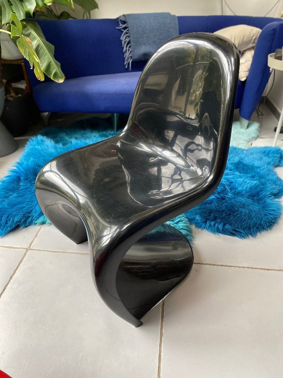 Image 1 of Set di 2 sedie vintage Panton – Herman Miller / Fehlbaum (1971)